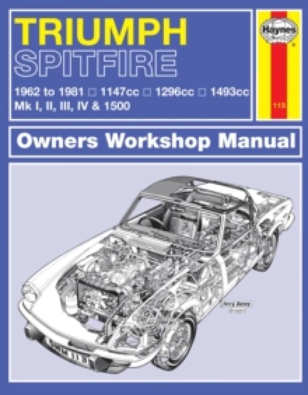Trimph Spitfire Owners Workshop Manual Paperback