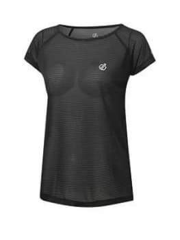 Dare 2b Dare2b Defy Tee, Black, Size 10, Women