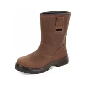 Beeswift S3 pur rigger safety work boot sz 11 - Brown - Brown