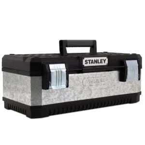 Stanley Galvanised Metal Toolbox 20in