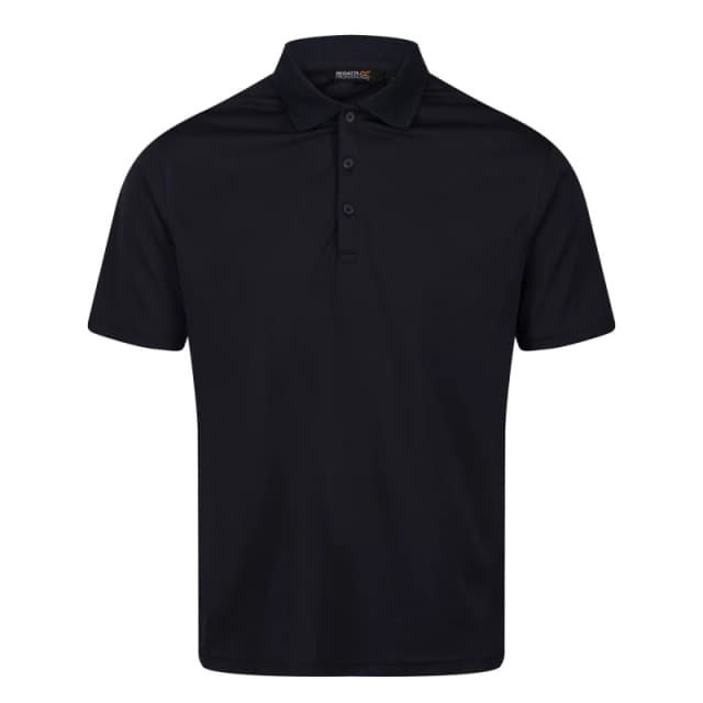 Regatta Professional Mens Moisture Wicking Polo Shirt in Navy Size: XS Navy Male XS