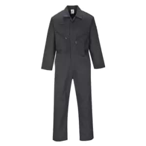 Portwest Liverpool Zip Coverall Black 2XL 33"