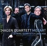 Mozart: String Quartets K.387 & 458 dedicated to Joseph Haydn (Music CD)