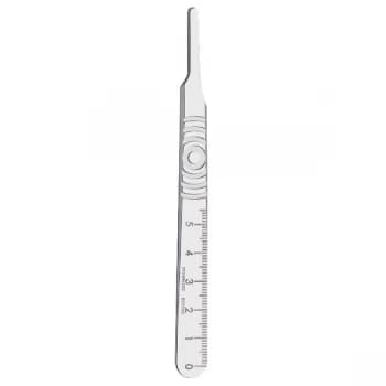Swann-Morton 0934 4G S/S No. 4 Scalpel Handle - Single
