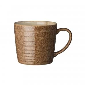 Denby Studio Craft Birch Chestnut Alt Ridged Mug