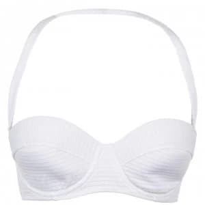 Jack Wills Helton Bikini Top - White