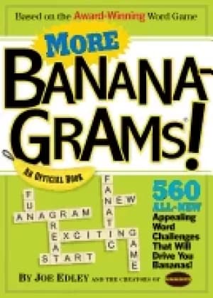 more bananagrams an official book edley joe and nathanson abe and rena