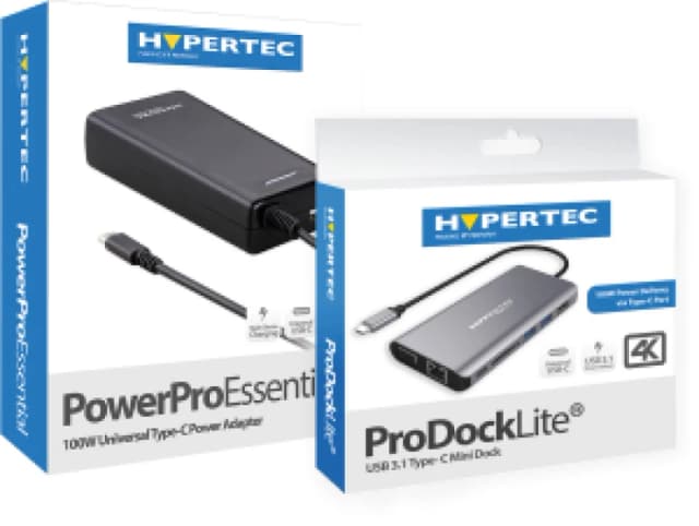 Hypertec ProDock USB Type- C bundle- includes Lite Gen 2 and 60W power