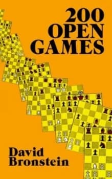 200 Open Games by David Bronstein Book