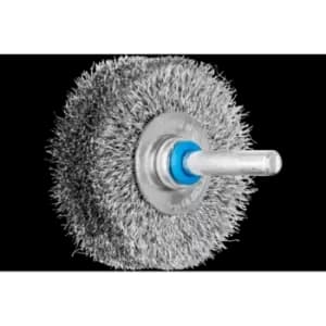 Pferd POS Wheel Brush Crimped RBU Diameter 50X15mm Shank Diameter 6mm Stainles