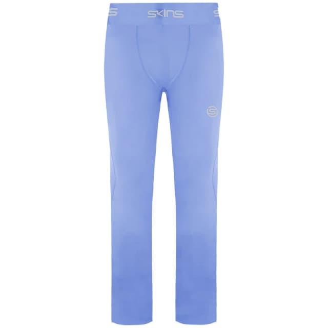 Skins Mens Series-1 Sky Blue Leggings Size: Medium Blue Male M