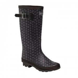 Regatta Lady Fairweather II Wellies - BlkAnimalPrt
