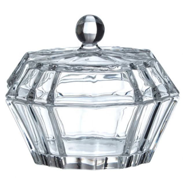 Premier Housewares Ticino Louvre Storage Jar Clear