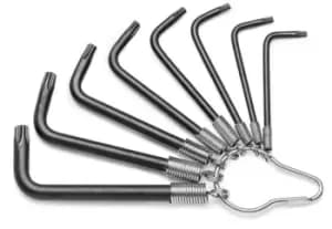 Beta Tools 97 TX/ST8 8pc Offset Torx Key Set on Clip Ring 000970640