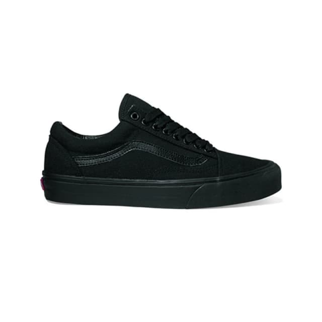 Vans Old Skool canvas low top Mens Black male 9 (43)