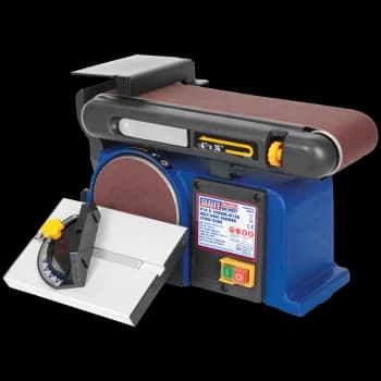 Sealey SM914 150mm Bench Belt and Wheel Sander 240v