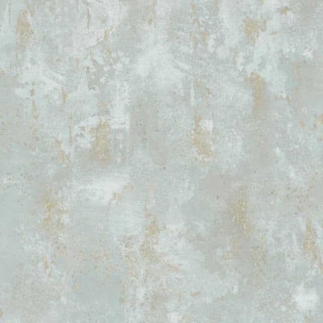 Grandeco Pikly Distressed Shimmer Rustic Artisan Plaster Effect Wallpaper, Teal Grey Gold