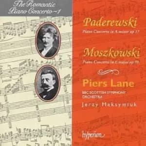 Piano Concerto by Moritz Moszkowski CD Album