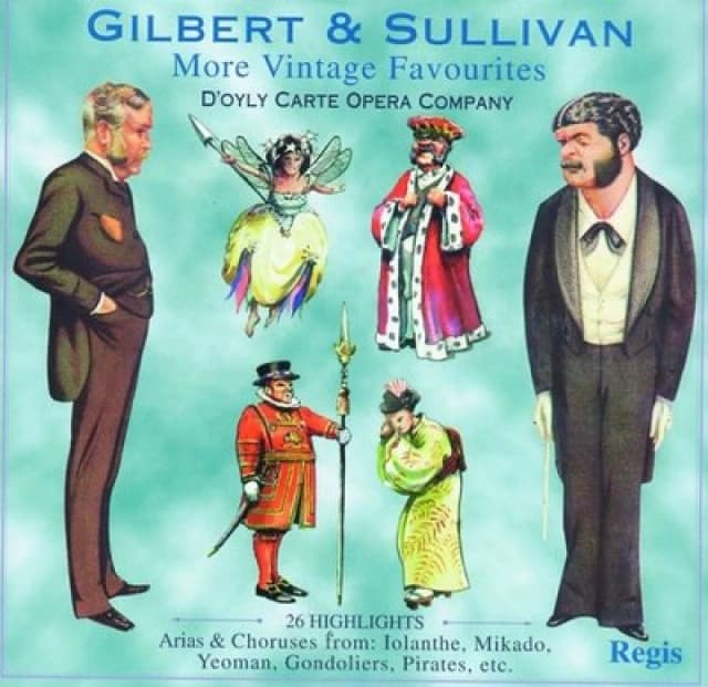 D'Oyly Carte Opera Company - Vintage Gilbert & Sullivan CD Album - Used