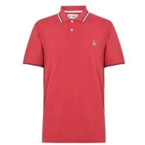 Original Penguin Original Penguin Pete Polo Shirt - 618 Cardinal