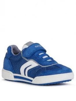 Geox Boys Poseido Strap Trainers - Royal Blue