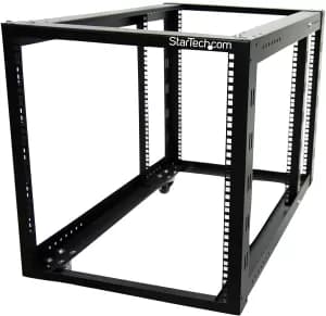 12U Open Frame 4 Post Server Rack