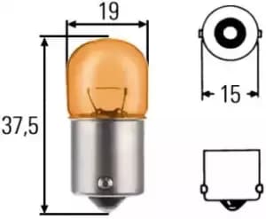 Bulb Indicator 8GA002071-051 by Hella RY10W