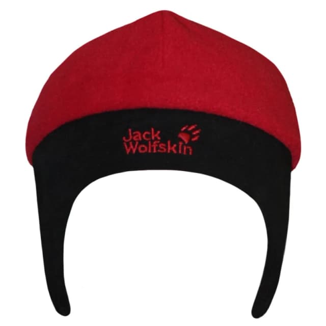 Jack Wolfskin Stormlock Winter Hat in Red Size: Small Red Unisex S