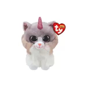 TY Beanie Buddy Asher the Cat With Horn - Medium 24 cm