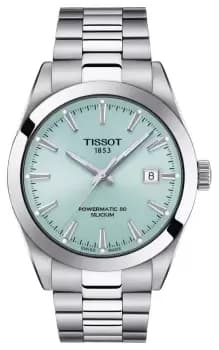 Tissot T1274071135100 Mens Gentleman Powermatic 80 Silicium Watch