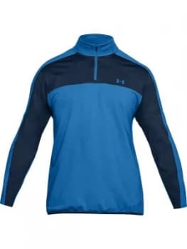 Urban Armor Gear Mens Midlayer 14 Zip Jumper Blue