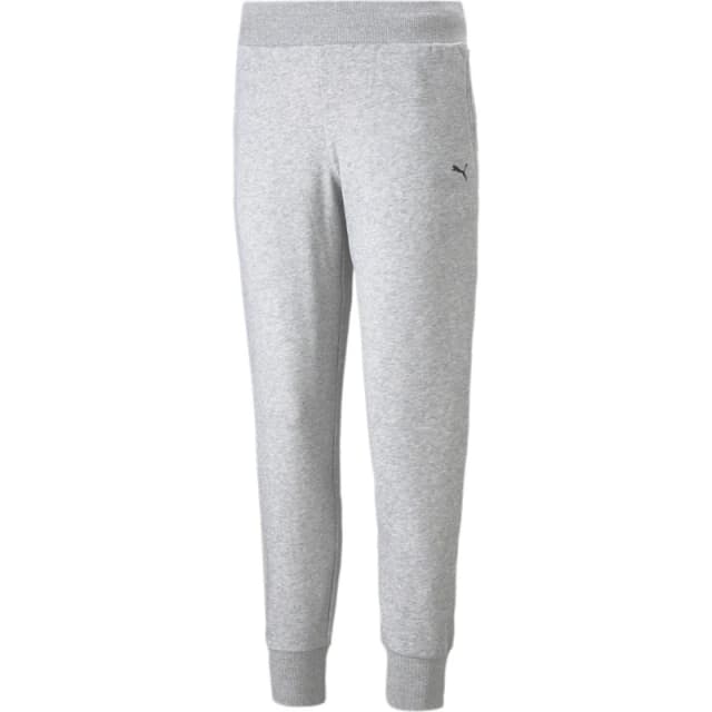 Puma Womens Closed Hem Fleece Joggers L.Grey Heath female 10 (S)