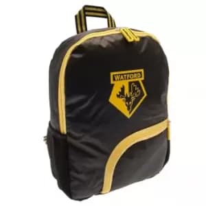 Watford FC Childrens/Kids Junior Backpack (One Size) (Black/Yellow)
