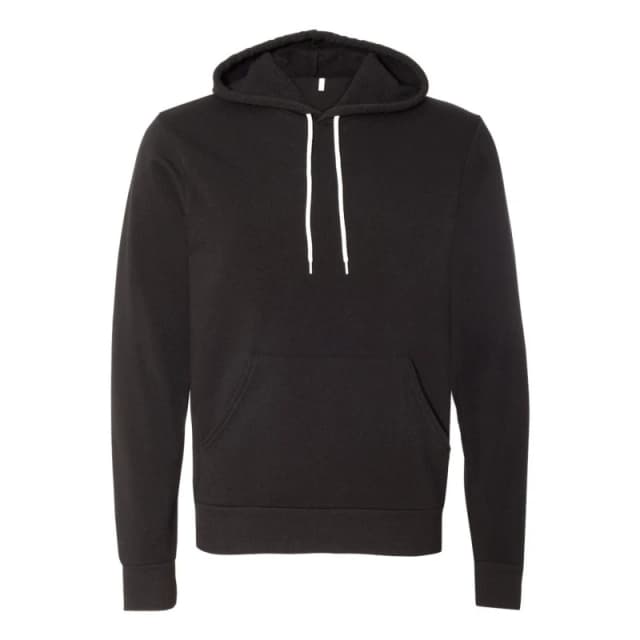 Bella + Canvas Pullover Hoodie in Black Size: XS Black Unisex XS