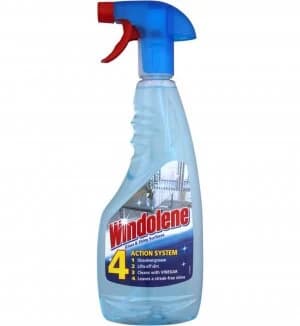 Windolene Glass & Shiny Surfaces 4 Action System Cleaning Spray 500ml