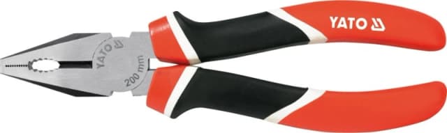 YATO YT-1940 Combination Pliers Length: 160mm, Chrome Vanadium Steel, with cutting function Chrome Vanadium Steel Combination Pliers (4700)