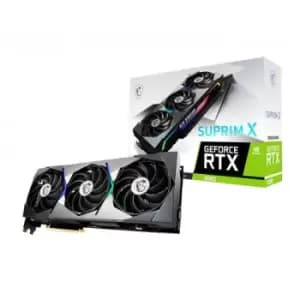 MSI RTX 3080 SUPRIM X 10G LHR graphics card NVIDIA GeForce RTX 3080 10 GB GDDR6X