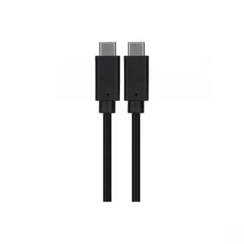 Maplin USB Type-C 2.0 Cable - Black, 0.5m