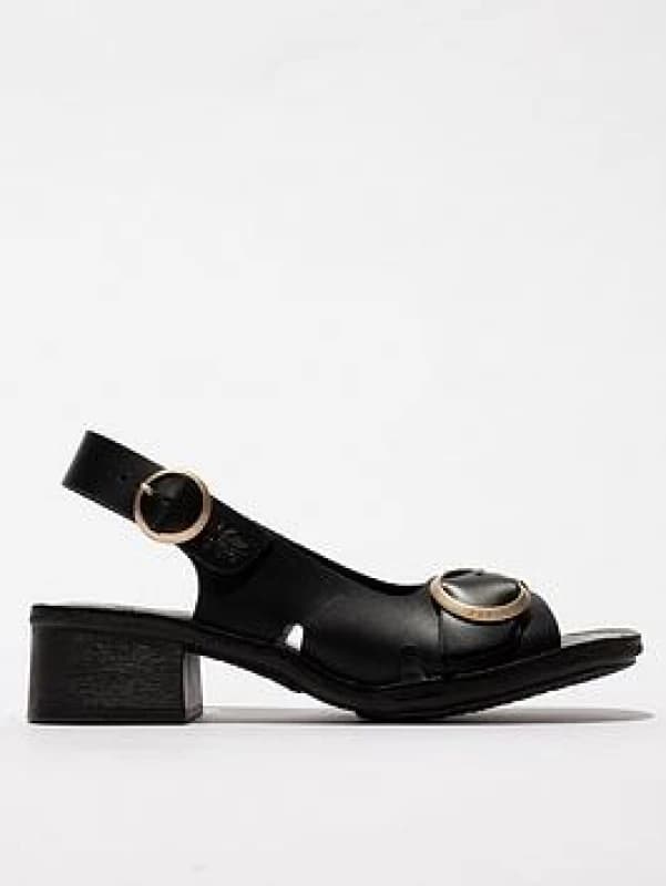 Fly London P145237000 womens Sandals in Black