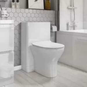 Portland Back to Wall Toilet with Slim Soft Close Seat