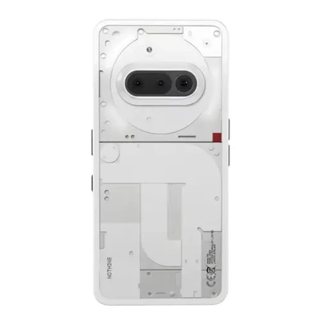 Nothing Nothing Phone (3a) 17.2cm (6.77") Dual SIM Android 15 5G USB Type-C 8GB 128GB 5000 mAh White A10400143