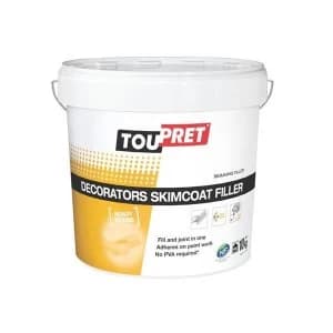Toupret Decorator's Skimcoat Filler 10kg