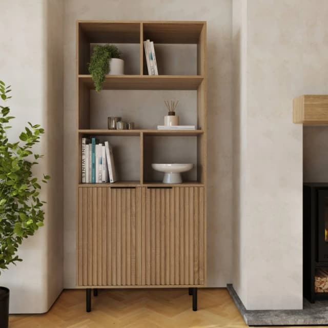 Gfw Nervata Display Unit - Fsc Certified Oak WVUKW Unisex