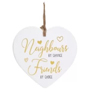 Golden Sentiments Heart Neighbours