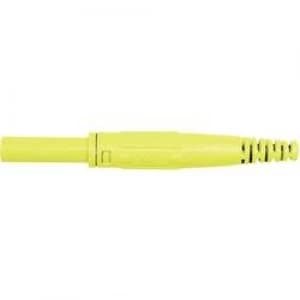 Jack socket Socket straight Pin diameter 4mm Yellow Staeubli