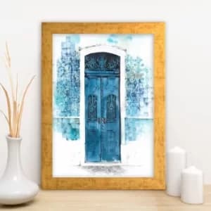 AC1064859347 Multicolor Decorative Framed MDF Painting