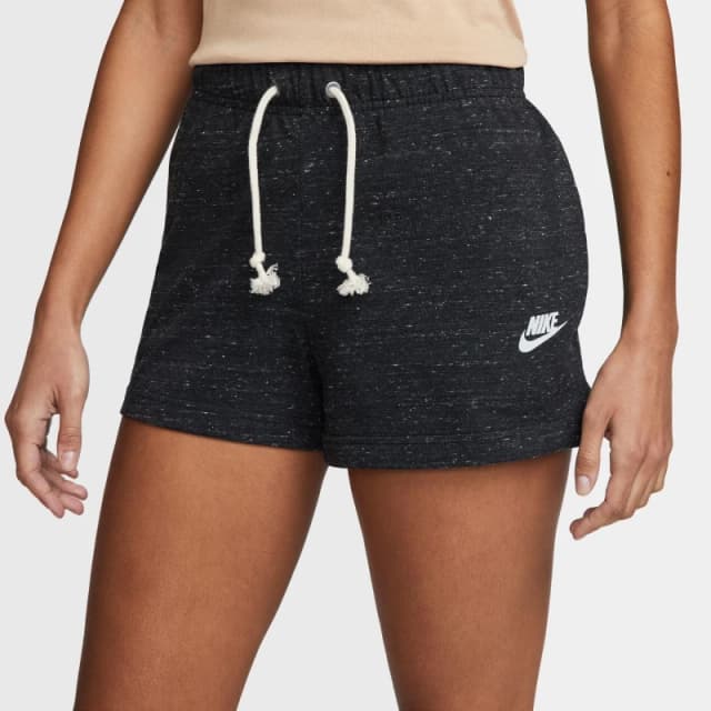 Nike Sportswear Gym Vintage Womens Shorts - Black 8