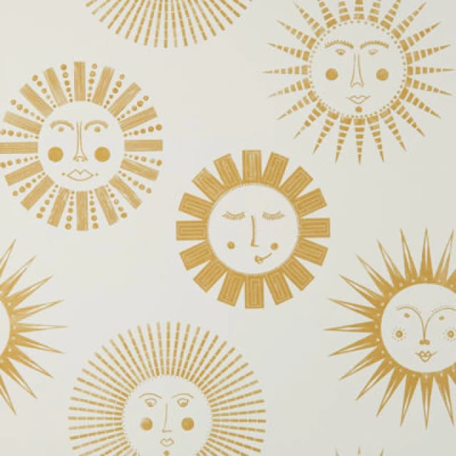 Nuwallpaper Nhs4775 Suns Peel & Stick Wallpaper, Yellow
