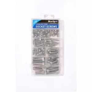 106 Piece Assorted Stainless Steel Socket Screw Set