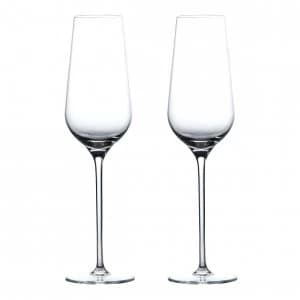 Wedgwood Globe Champagne Flute Set Of 2